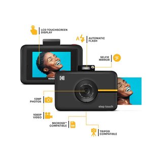 - Kodak Step Touch cámara digital portátil