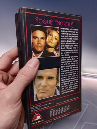 VHS. Toque Mortal (Hit Lady). Tracy Keenan Wynn, 1974.