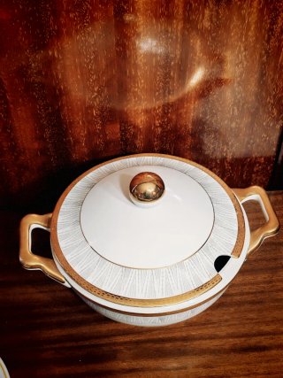 Royal Porcelana Blanca Vajilla