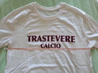 Maglietta Trastevere Calcio Ufficiale Bianca