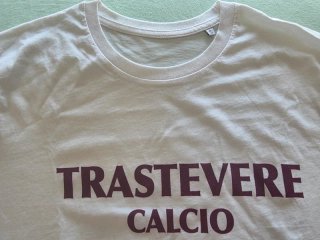 Maglietta Trastevere Calcio Ufficiale Bianca