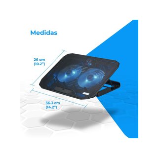 NK Base Refrigeradora portátil con ventiladores