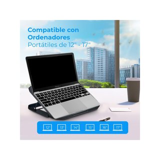 NK Base Refrigeradora portátil con ventiladores