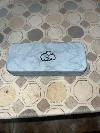 Funda para gafas beige