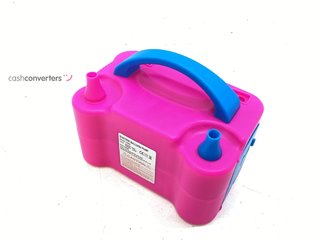 hinchador electric air ballon pump