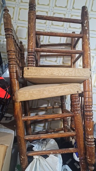 Sillas de madera