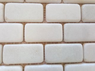 Mosaico Mármol Blanco Envejecido mat