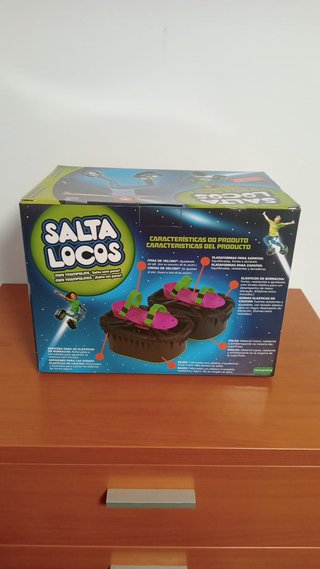 Salta Locos Mini Trampolines Juguete