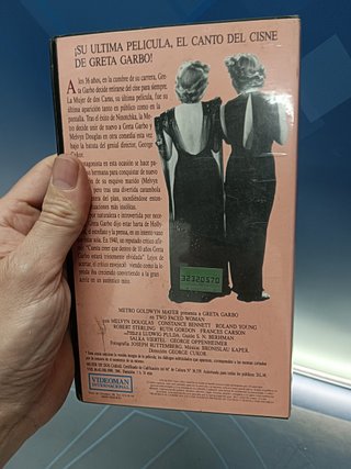 VHS - film in VIDEO, LA DONNA DALLE DUE FACCE, GRETA GARBO