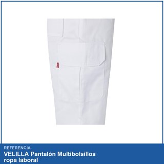 VELILLA Pantalón Multibolsillos ropa laboral