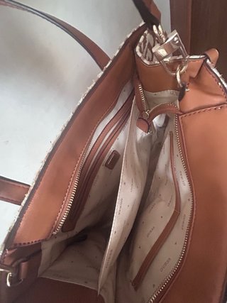 Bolso Guess Beige y Marrón
