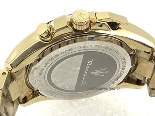 reloj pulsera caballero maserati traguardo cronógrafo r8873612041