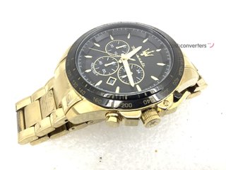 reloj pulsera caballero maserati traguardo cronógrafo r8873612041