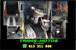 Transporte de motos toda Asturias