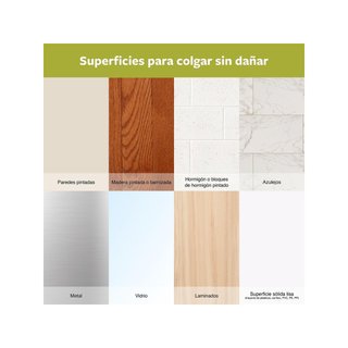 Command tiras adhesivas colgar cuadros sinagujeros