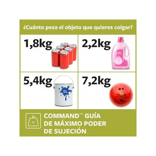 Command tiras adhesivas colgar cuadros sinagujeros