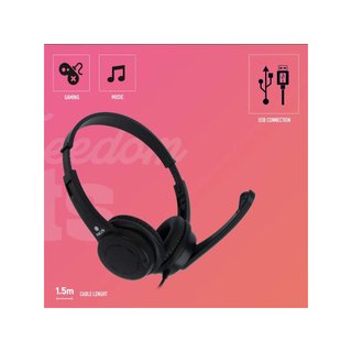 NGS VOX505USB Auricular estéreo con micrófono USB