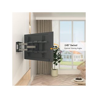 BONTEC soporte TV pared articulado 32-85"