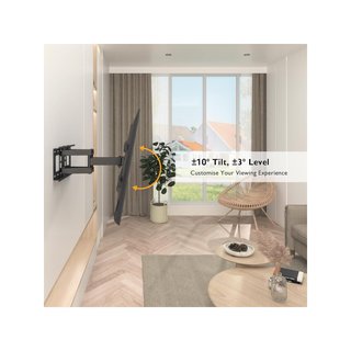 BONTEC soporte TV pared articulado 32-85"