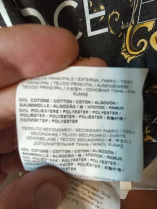 MAGLIA Versace XL Certificata Certilogo R1002