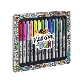 BIC Intensity rotuladores permanentes colores