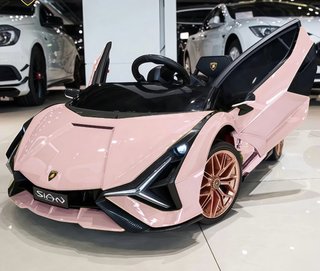 Coche eléctrico infantil rosa