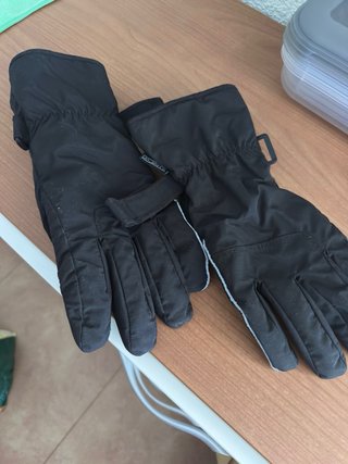 Guantes de moto negros y verdes de invierno verano