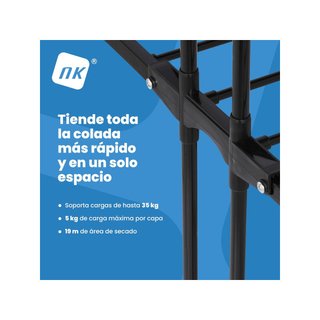 NK Tendedero Vertical Plegable 4 Niveles