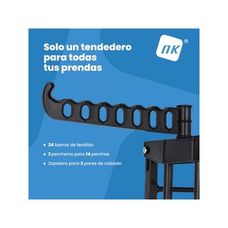 NK Tendedero Vertical Plegable 4 Niveles