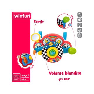 Winfun 46879 volante bebé luz sonido multicolor