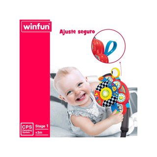 Winfun 46879 volante bebé luz sonido multicolor