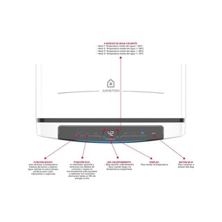 Ariston termo eléctrico ahorro wifi [CMKM]