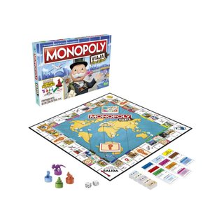 Monopoly juego de mesa viajes familia