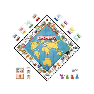 Monopoly juego de mesa viajes familia