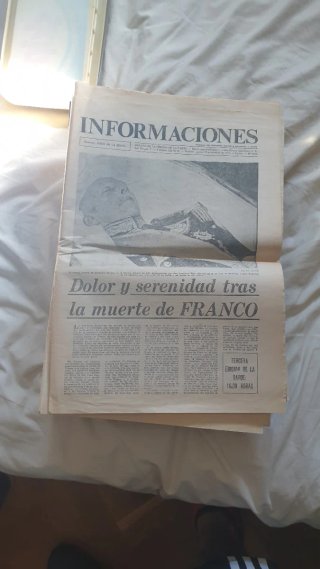 Periódicos antiguos Franco