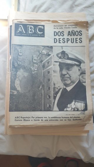 Periódicos antiguos Franco