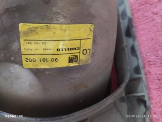 Faro izquierdo 03755748 Opel Kadett E Combo (1986
