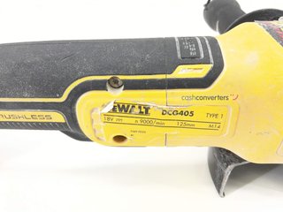 radial dewalt dcg405