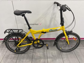 bicicleta plegable moma ricola
