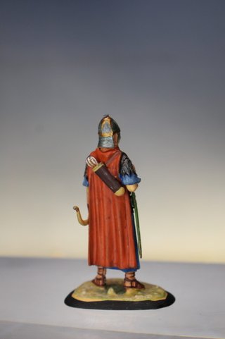 Arquero auxiliar hamita romano. 1:32. Soldados de plomo de la Antigua Roma
