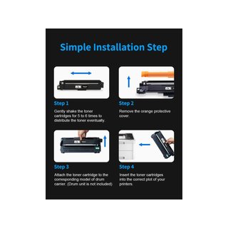 Brother TN247BK TN243BK Pack 2 tóner compatible