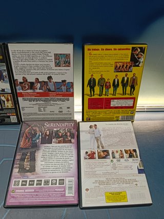 7 Películas DVD: Comedia, Drama y Romance