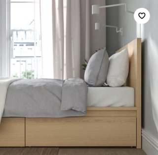 Estructura Cama Ikea 140x200 + Colchón