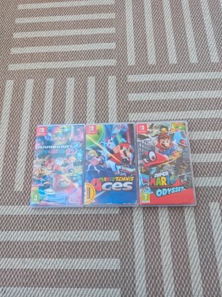 Juegos Nintendo Switch: Mario Kart, Tennis, Odysse