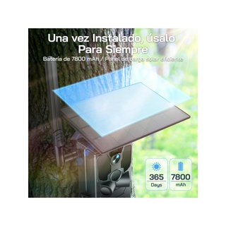 WOLFANG WT04 Cámara de Caza Solar 4G LTE 2.5K