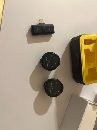 Pack Doble Micrófono Inalámbrico Solapa J6 para iP