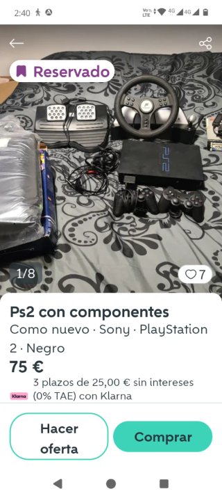 Console Sony PlayStation 2 (PS2) Nera