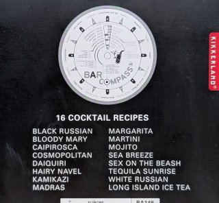 Bar Compass Kikkerland Recetas Cócteles