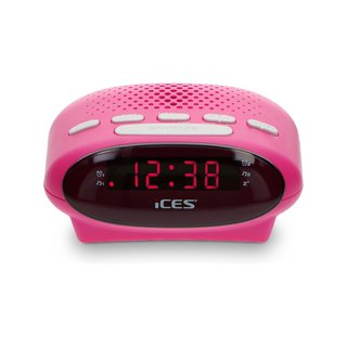 iCES ICR-210 radio reloj alarma doble led
