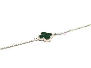 pulsera plata 925mm con piedra con cuarzo